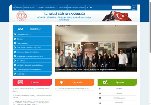 Mehmet Zahid Kotku İmam Hatip Ortaokulu - ADANA / SEYHAN