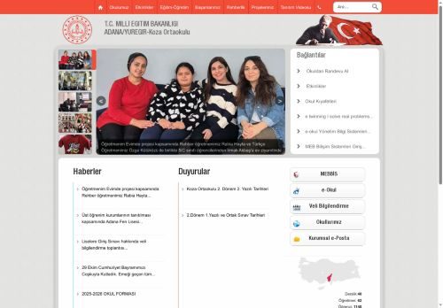 Koza Ortaokulu - ADANA / YÜREĞİR