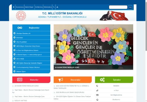 DOĞANLI ORTAOKULU - ADANA / TUFANBEYLİ