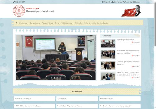 İlhan Atış Anadolu Lisesi - ADANA / SEYHAN