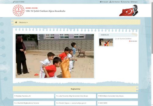 100. Yıl Şehit Serkan Ağca Anaokulu - ADANA / KOZAN