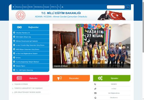 Ahmet Cevdet Çamurdan Ortaokulu - ADANA / KOZAN