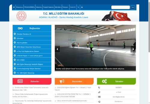 Sanko Aladağ Anadolu Lisesi - ADANA / ALADAĞ