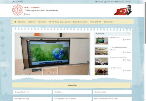 Tufanbeyli Anadolu İmam Hatip Lisesi - ADANA / TUFANBEYLİ