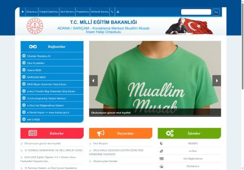 Konaklama Merkezi Muallim Musab İmam Hatip Ortaokulu - ADANA / SARIÇAM