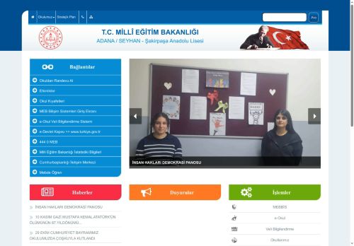 Şakirpaşa Anadolu Lisesi - ADANA / SEYHAN