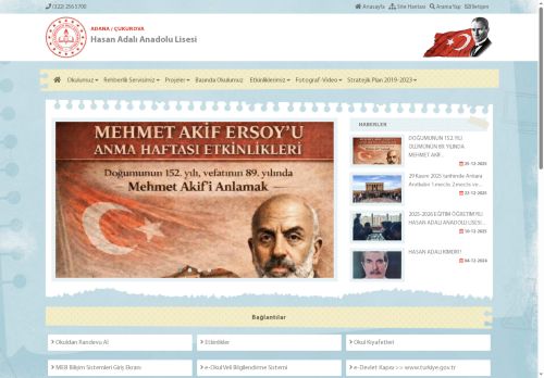 Hasan Adalı Anadolu Lisesi - ADANA / ÇUKUROVA