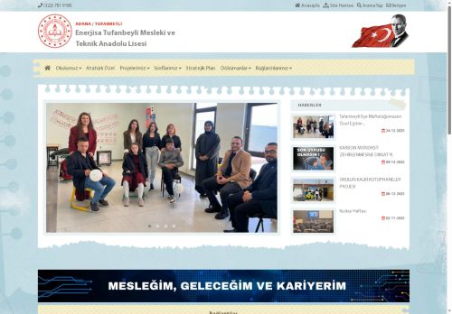 Enerjisa Tufanbeyli Mesleki ve Teknik Anadolu Lisesi - ADANA / TUFANBEYLİ