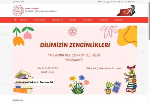 Şehit Ali Çakar Anadolu Lisesi - ADANA / SAİMBEYLİ
