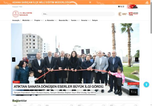 SARIÇAM İLÇE MİLLÎ EĞİTİM MÜDÜRLÜĞÜ - MEB ADANA