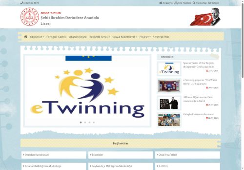 Şehit İbrahim Derindere Anadolu Lisesi - ADANA / SEYHAN