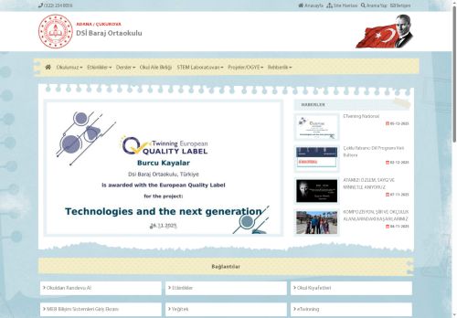 DSİ Baraj Ortaokulu - ADANA / ÇUKUROVA