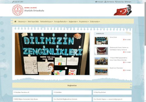 Atatürk Ortaokulu - ADANA / ALADAĞ