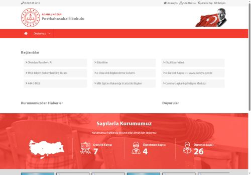 Postkabasakal İlkokulu - ADANA / KOZAN