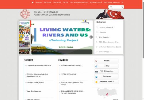 Çatalan Baraj Ortaokulu - ADANA / SARIÇAM