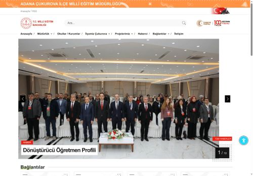 ÇUKUROVA İLÇE MİLLÎ EĞİTİM MÜDÜRLÜĞÜ - MEB ADANA