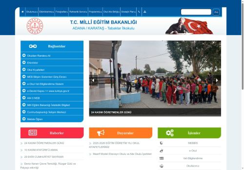 Tabaklar İlkokulu - ADANA / KARATAŞ