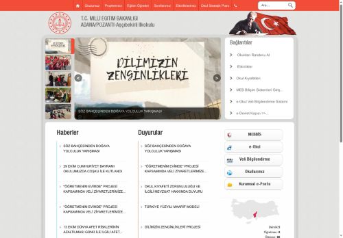 Aşçıbekirli İlkokulu - ADANA / POZANTI