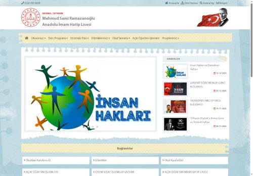 Mahmud Sami Ramazanoğlu Anadolu İmam Hatip Lisesi - ADANA / SEYHAN