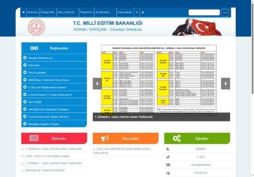 Cihadiye Ortaokulu - ADANA / SARIÇAM