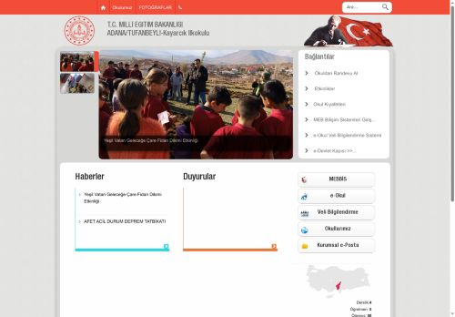 Kayarcık İlkokulu - ADANA / TUFANBEYLİ