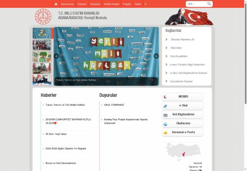 Yemişli İlkokulu - ADANA / KARATAŞ