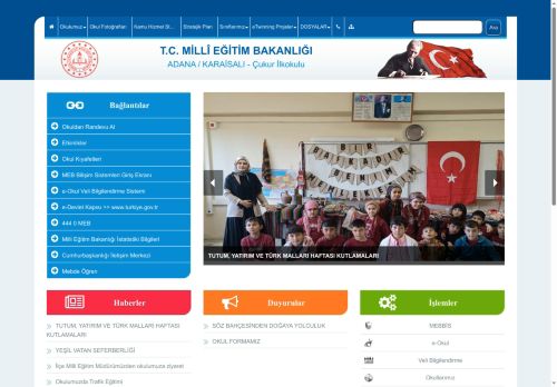 Çukur İlkokulu - ADANA / KARAİSALI