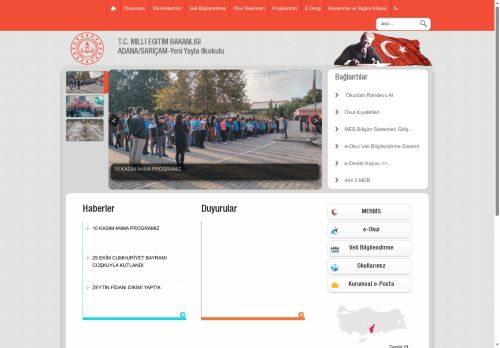 Yeni Yayla İlkokulu - ADANA / SARIÇAM