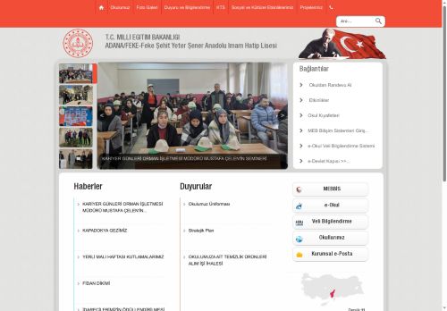 Feke Şehit Yeter Şener Anadolu İmam Hatip Lisesi - ADANA / FEKE