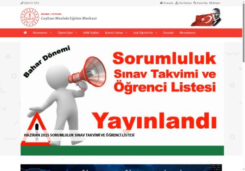 Ceyhan Mesleki Eğitim Merkezi - ADANA / CEYHAN