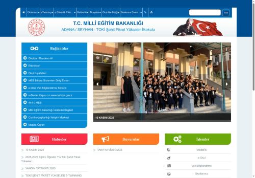 TOKİ Şehit Fikret Yükseler İlkokulu - ADANA / SEYHAN