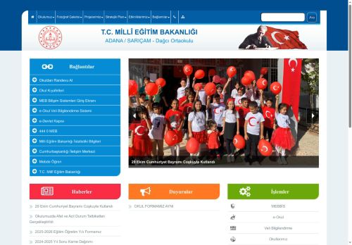 Dağcı Ortaokulu - ADANA / SARIÇAM