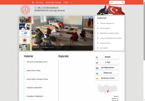 Hasırağcı İlkokulu - ADANA / KARATAŞ