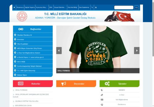 Dervişler Şehit Cevdet Özdaş İlkokulu - ADANA / YÜREĞİR