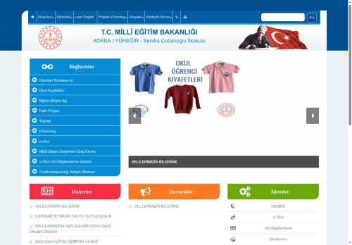 Seniha Çobanoğlu İlkokulu - ADANA / YÜREĞİR