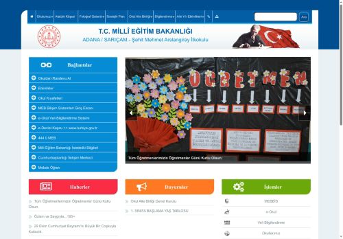 Şehit Mehmet Arslangiray İlkokulu - ADANA / SARIÇAM