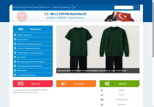 Kayarlı İlkokulu - ADANA / YÜREĞİR