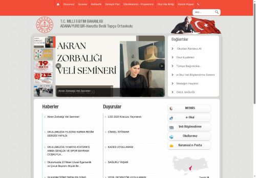 Havutlu Bedii Topçu Ortaokulu - ADANA / YÜREĞİR