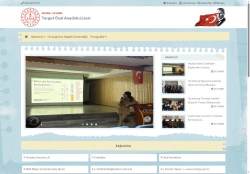 Turgut Özal Anadolu Lisesi - ADANA / SEYHAN