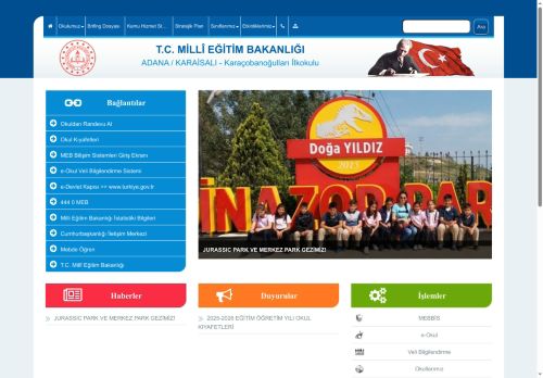 Karaçobanoğulları İlkokulu - ADANA / KARAİSALI