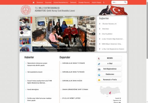 Şehit Koray Özel Anadolu Lisesi - ADANA / FEKE