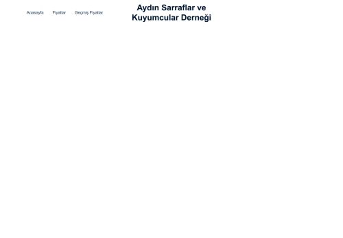 Aydın Sarraflar ve Kuyumcular Derneği