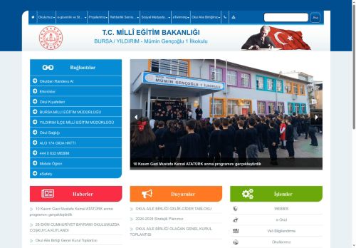 Mümin Gençoğlu 1 İlkokulu - BURSA / YILDIRIM