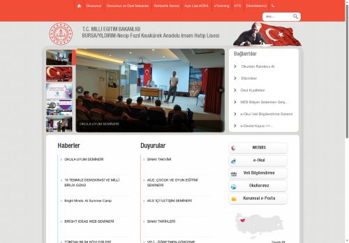 Necip Fazıl Kısakürek Anadolu İmam Hatip Lisesi - BURSA / YILDIRIM