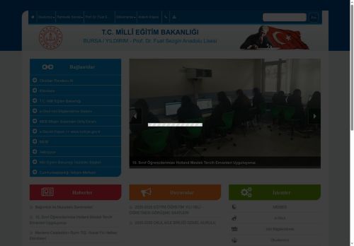 Prof. Dr. Fuat Sezgin Anadolu Lisesi - BURSA / YILDIRIM