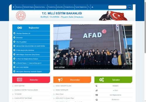 Peyami Safa Ortaokulu - BURSA / YILDIRIM