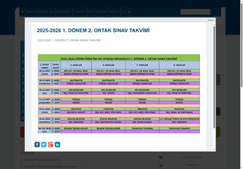 Setbaşı Ortaokulu - BURSA / YILDIRIM