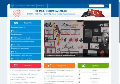 Şehit Öğretmen Kubilay Anadolu Lisesi - BURSA / YILDIRIM