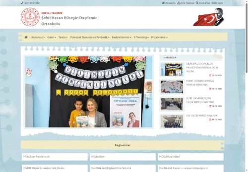 Şehit Hasan Hüseyin Daşdemir Ortaokulu - BURSA / YILDIRIM