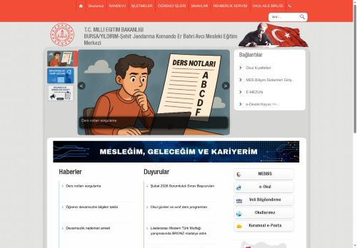 Şehit Jandarma Komando Er Bahri Avcı Mesleki Eğitim Merkezi - BURSA / YILDIRIM